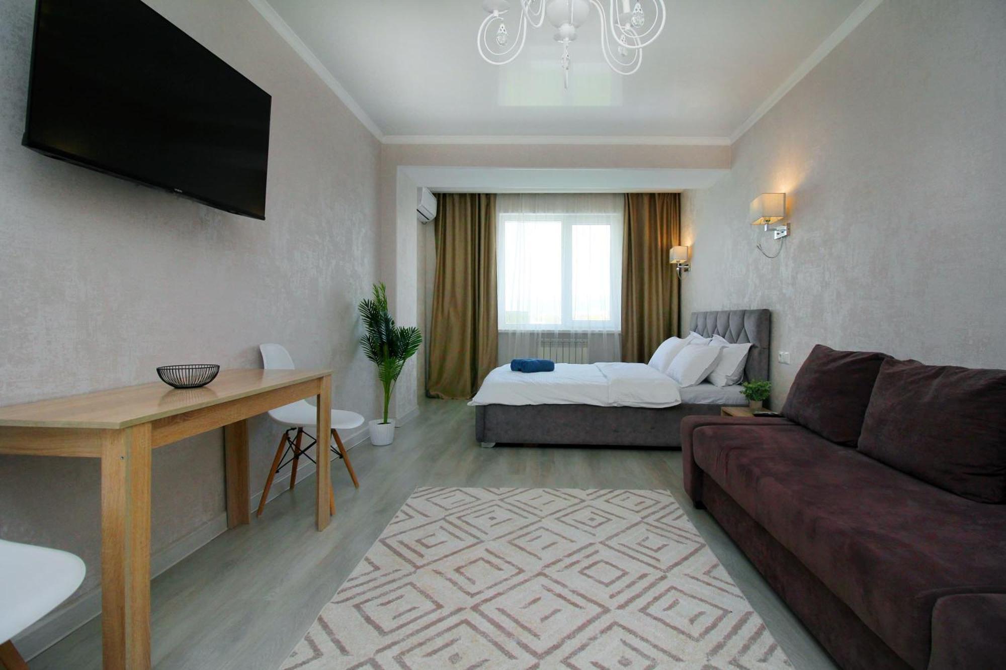 Almaty Cozy Apart Hotel מראה חיצוני תמונה
